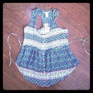 American Rag Racerback Top, S. NWT